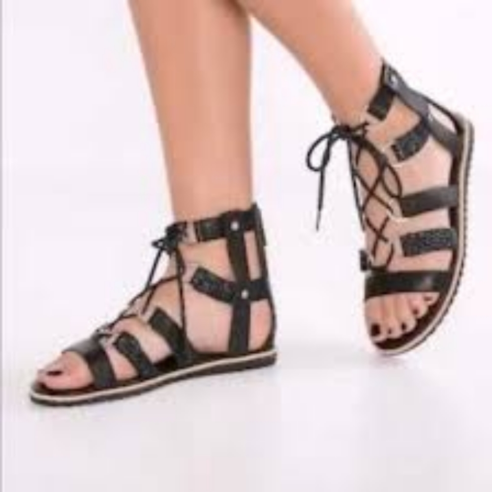 Sorel Ella Lace Up Gladiator Sandals